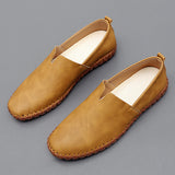 Mocassins Santorini em couro com elegância clássica masculino