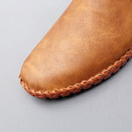 Mocassins Santorini em couro com elegância clássica masculino