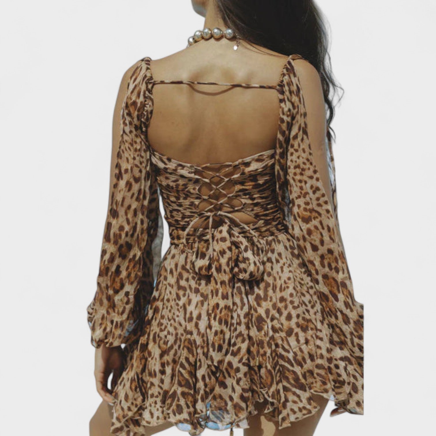Vestido Leão Dourado feminino