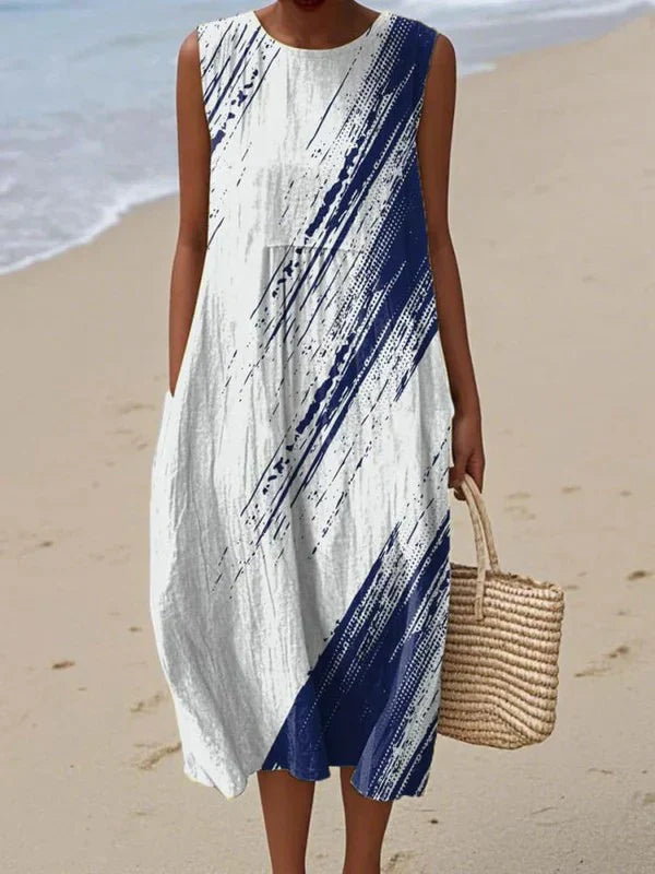 Vestido de algodão feminino