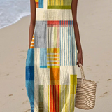Eloísa | Vestido Midi Geométrico