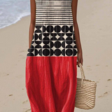 Beatriz | Vestido Midi Colorblock