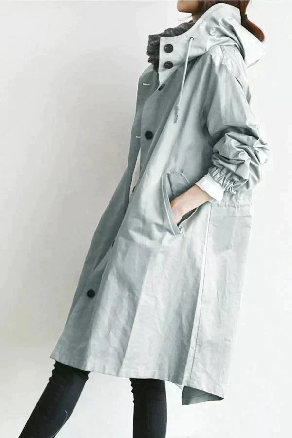 Casaco Elegante e Impermeável feminino