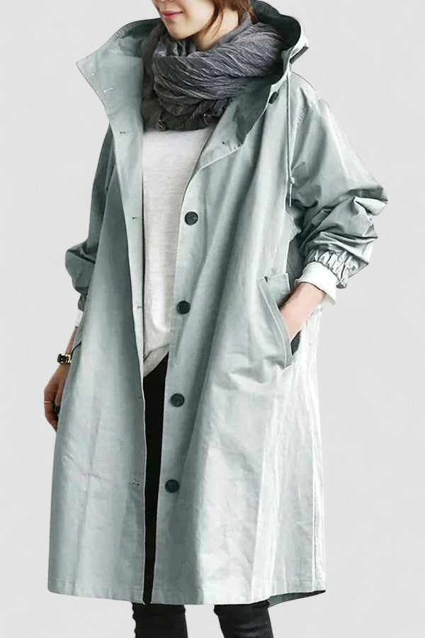 Casaco Elegante e Impermeável feminino