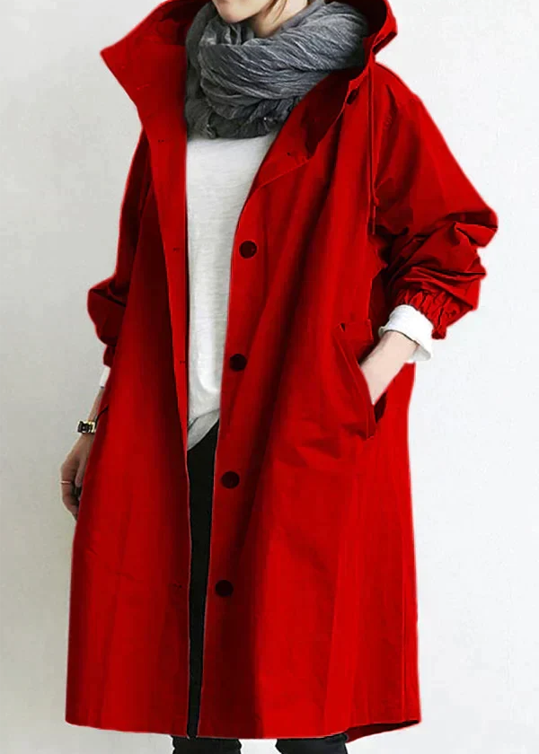 Casaco Elegante e Impermeável feminino