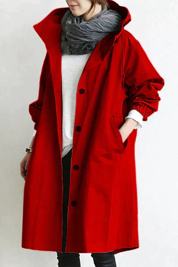 Casaco Elegante e Impermeável feminino