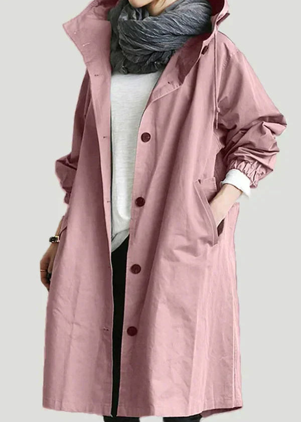 Casaco Elegante e Impermeável feminino