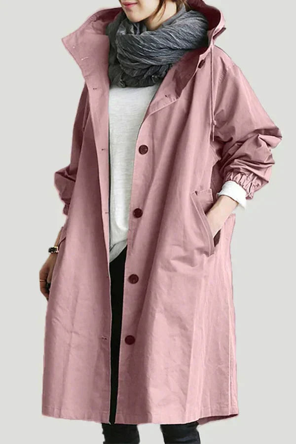 Casaco Elegante e Impermeável feminino