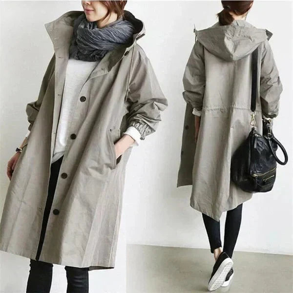 Casaco Elegante e Impermeável feminino
