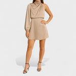Vestido de Festa Assimétrico feminino