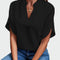 Camisa com estampa drapeada feminino