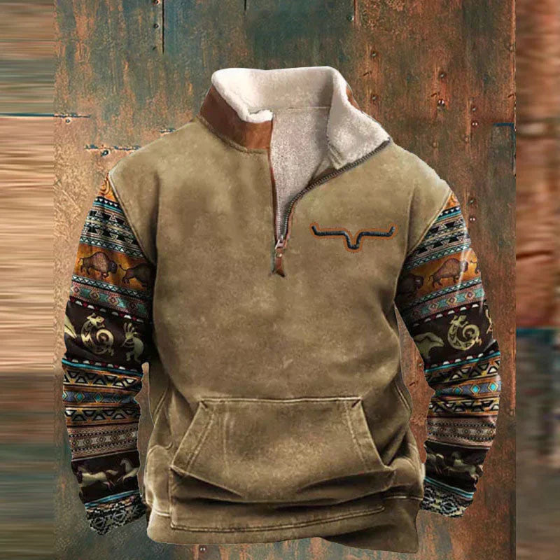 Gonçalo - Pullover com Zíper masculino