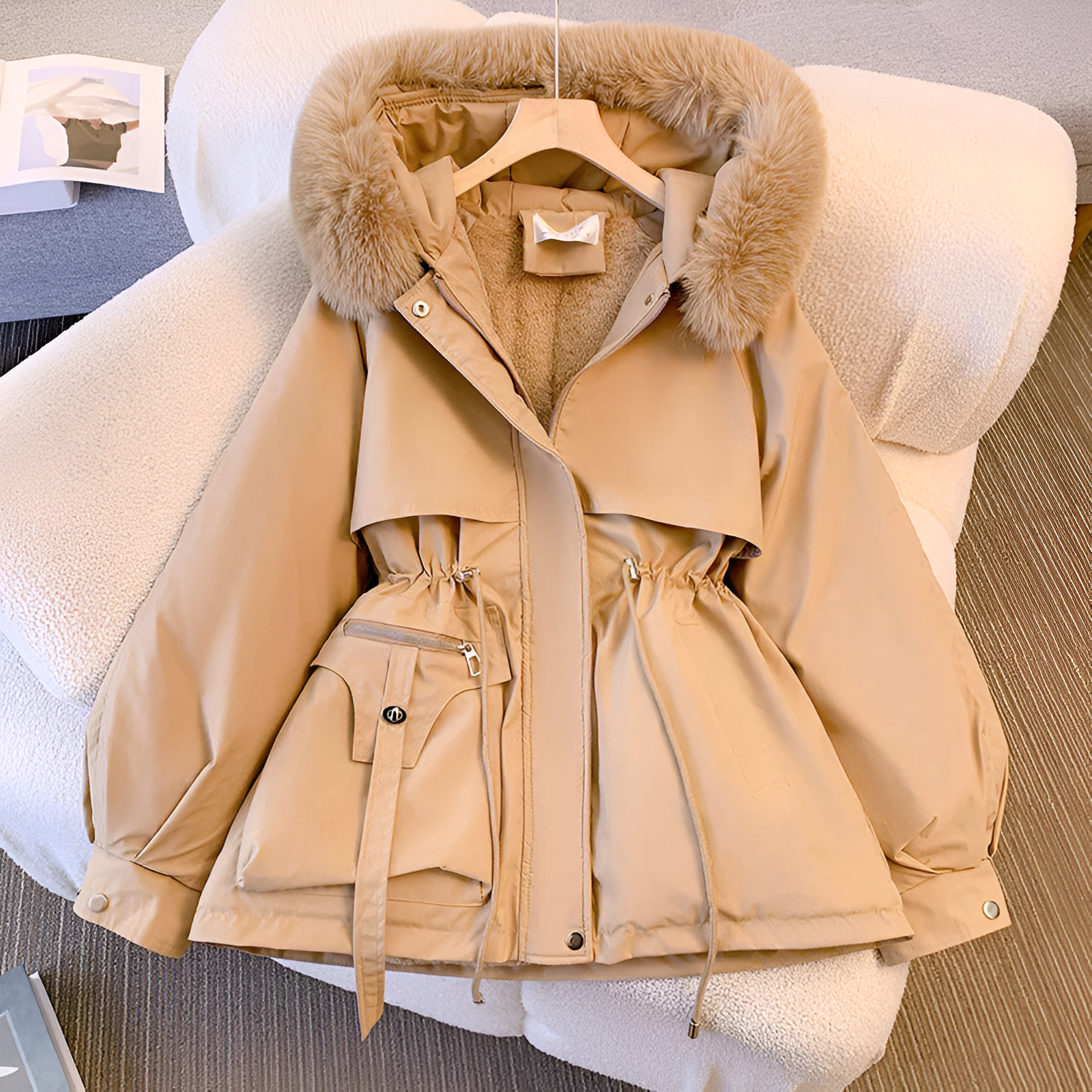 Casaco de Inverno Elegante feminino