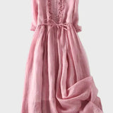 Vestido Longo Minimalista feminino