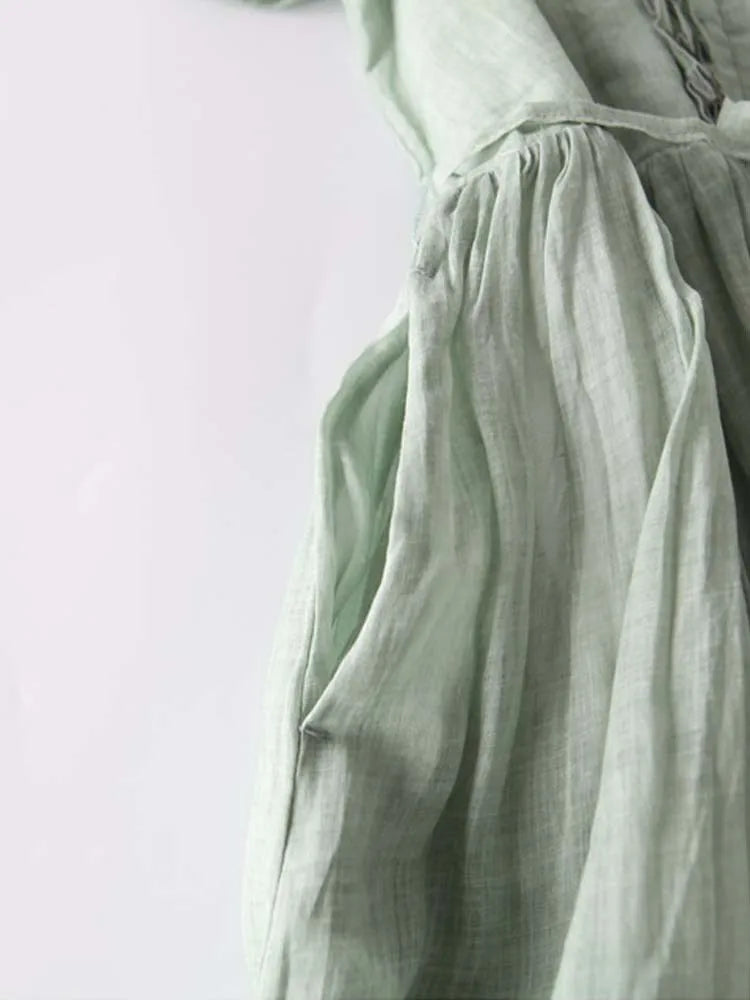 Vestido Longo Minimalista feminino