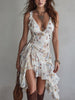 Perrine | Vestido curto floral de alças