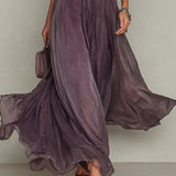 Diana | Vestido Maxi Fluido com Detalhes Delicados