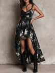 Naíra | Vestido maxi floral cai-cai