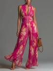 Isadora – Macacão Floral Fluido