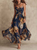 Júlia | Vestido maxi floral de alças