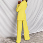 Elegante Blazer e Calças feminino