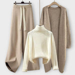 Conjunto casual de 3 peças feminino