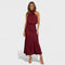 Vestido Satin Elegance feminino