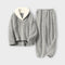 Conjunto de flanela aconchegante feminino