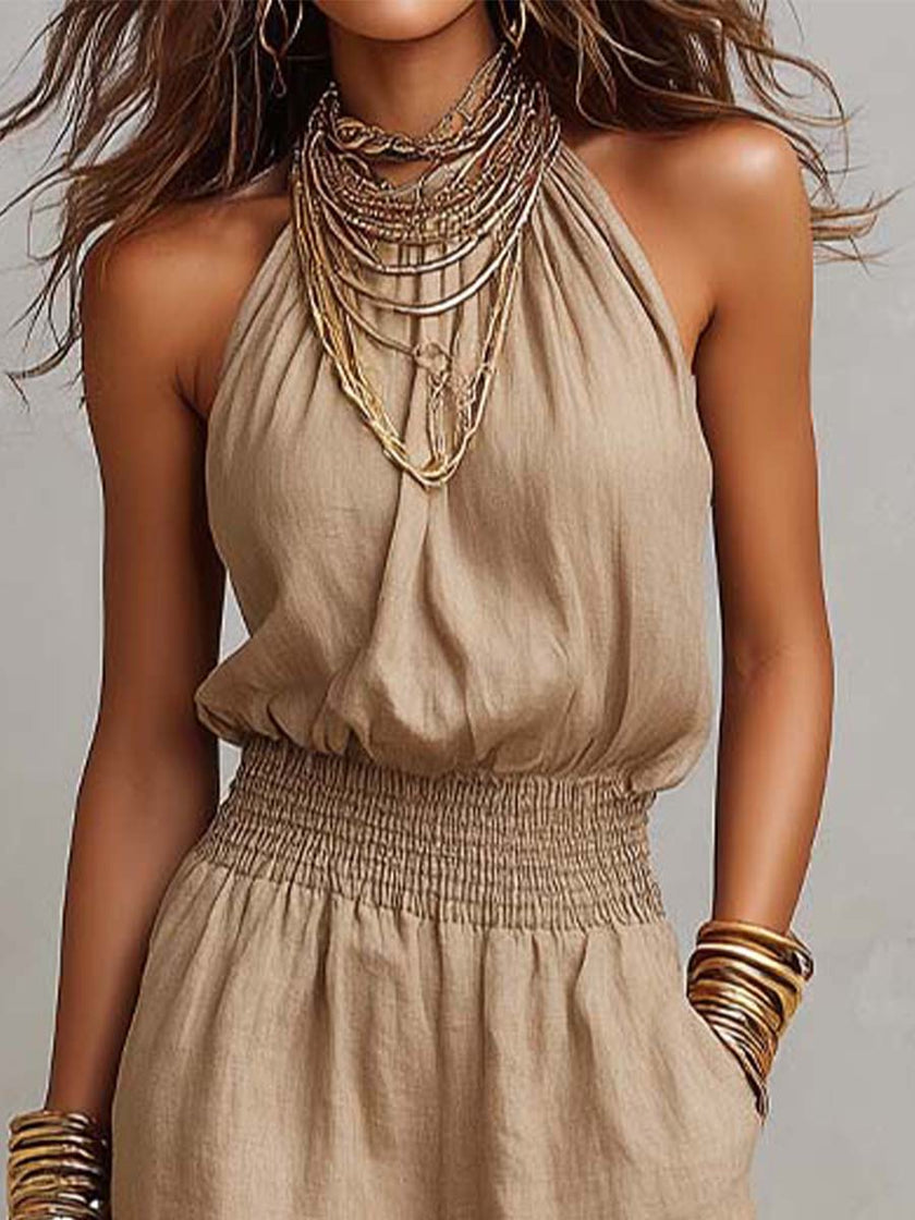 Valeria | Macacão Elegante com Halter