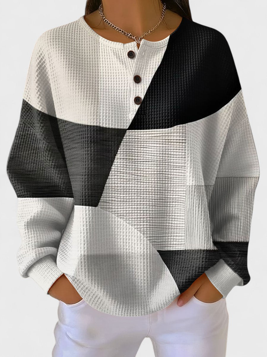 Clara - Pullover Quente Natural feminino