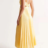 Vestido Sem Mangas Midi feminino