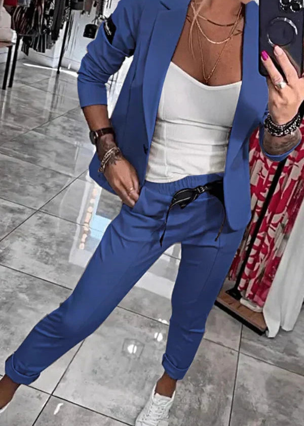 Conjunto elegante feminino