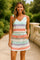 Vestido Mini com Riscas feminino