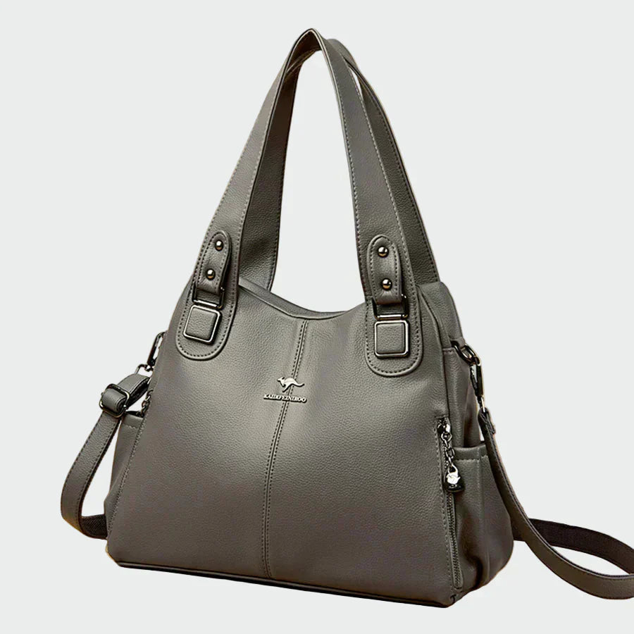 Bolsa de ombro retrô elegante feminino