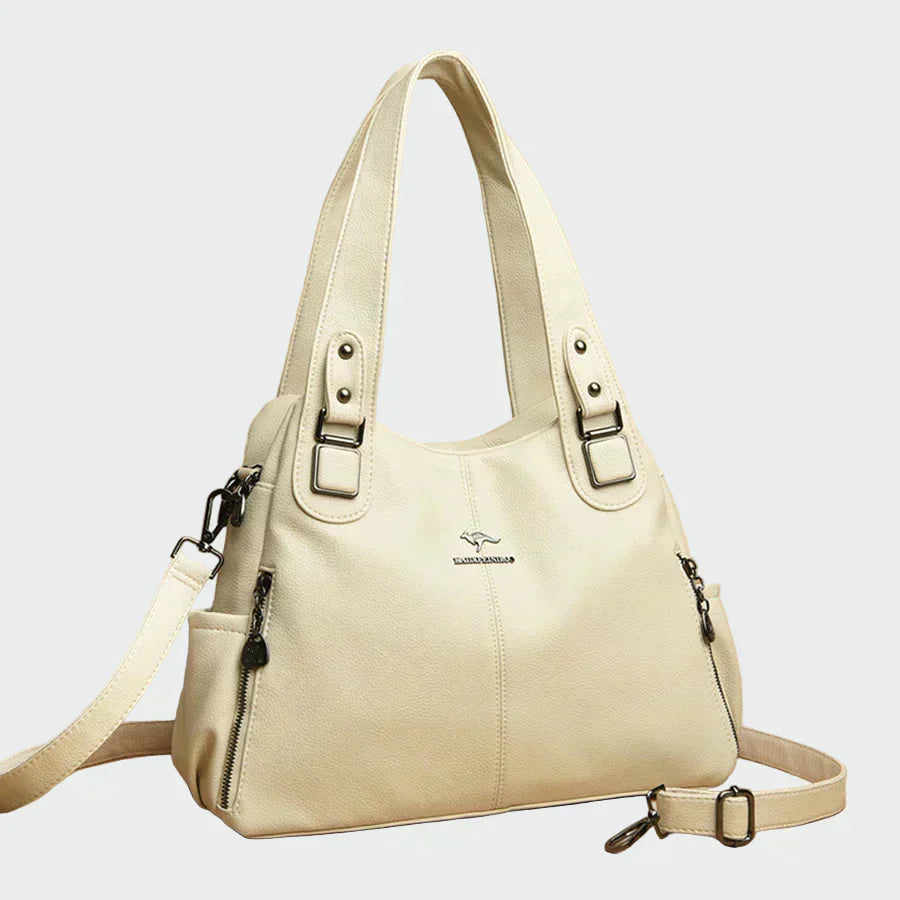 Bolsa de ombro retrô elegante feminino
