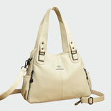 Bolsa de ombro retrô elegante feminino