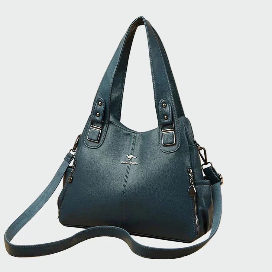 Bolsa de ombro retrô elegante feminino