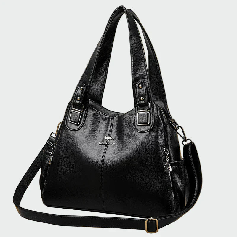 Bolsa de ombro retrô elegante feminino