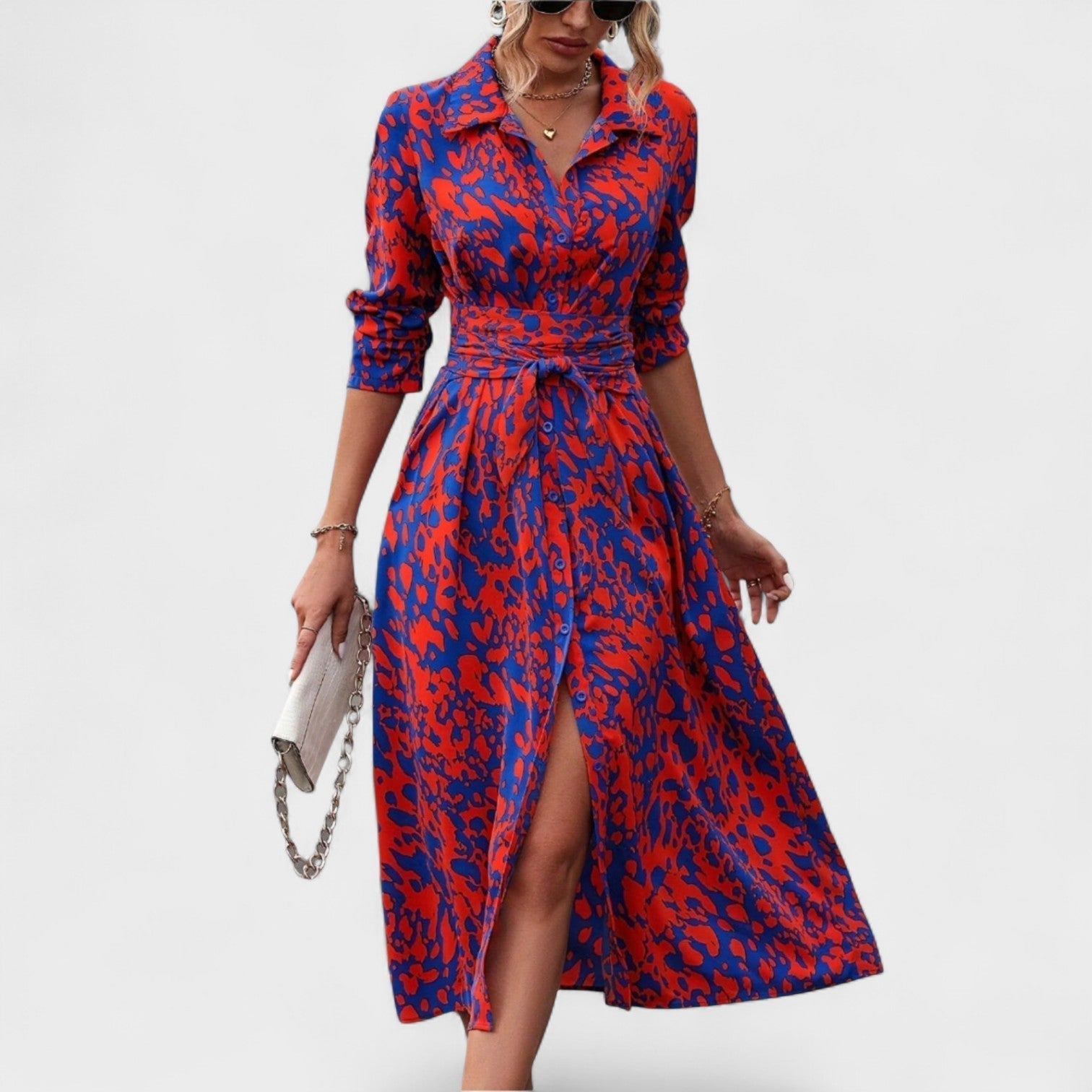 Vestido Animal Print feminino