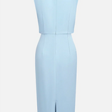 Helena | Vestido Midi Drapeado de Elegância Intemporal
