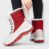 Botas de inverno impermeáveis feminino