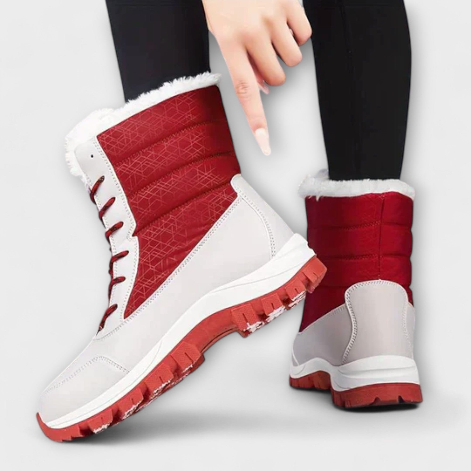 Botas de inverno impermeáveis feminino