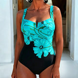 Mirela – Fato de Banho Modelador Floral