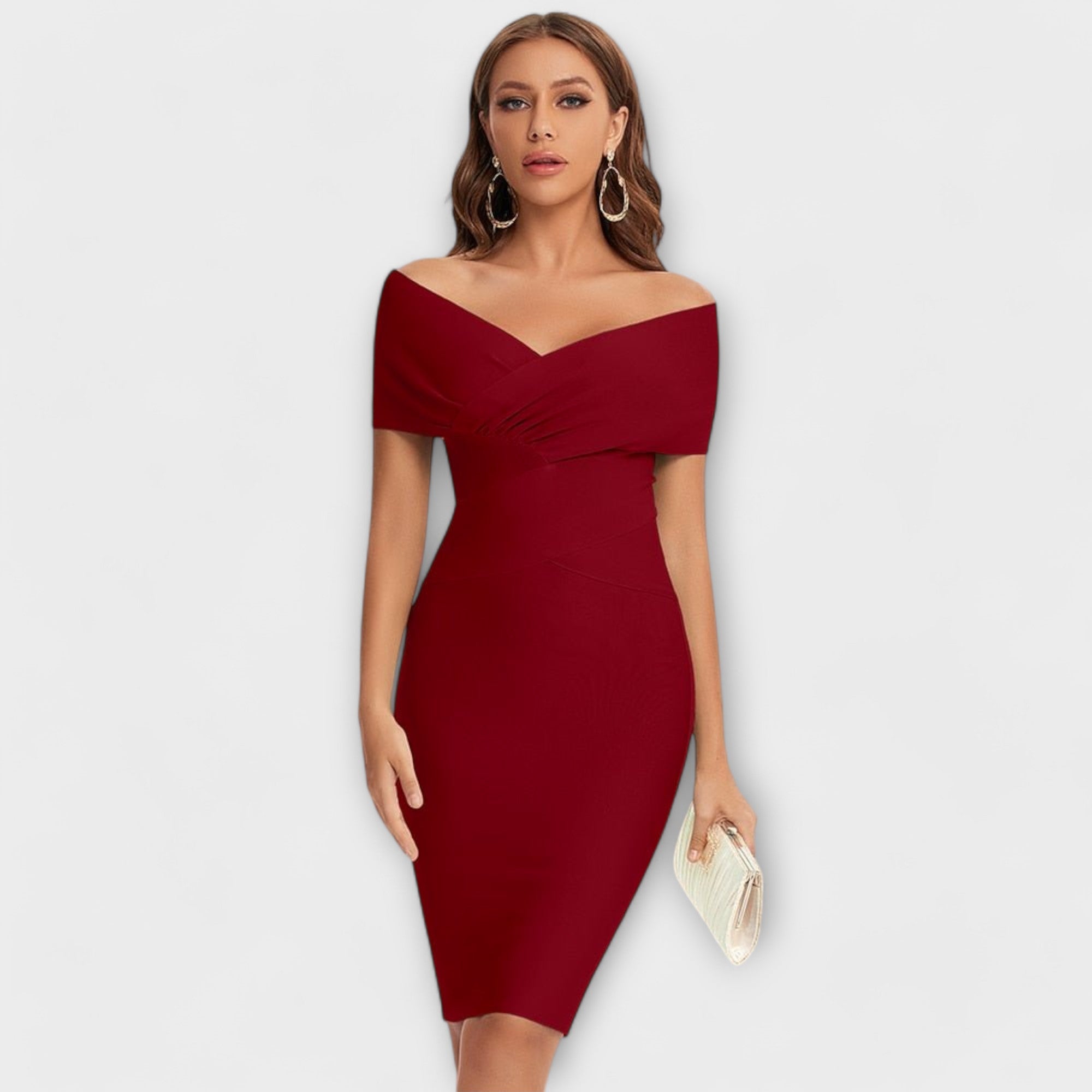 Mini vestido elegante feminino