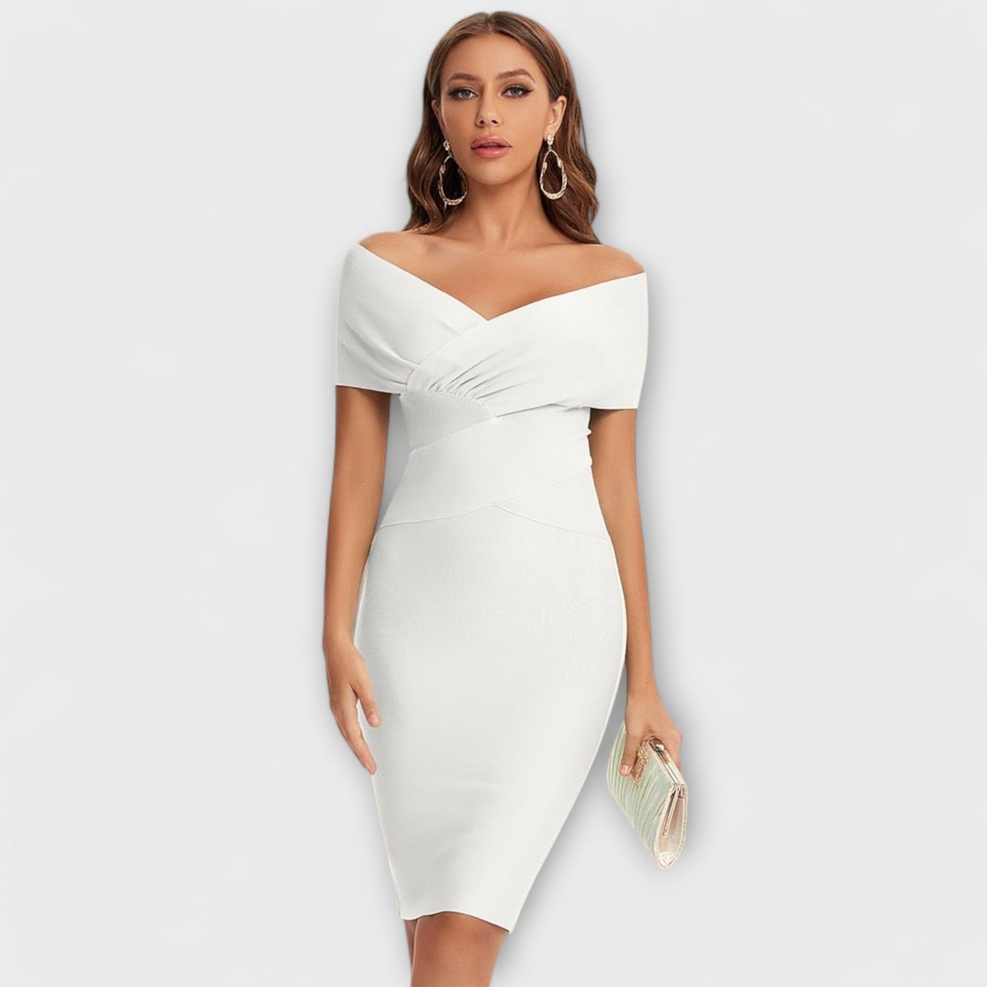 Mini vestido elegante feminino
