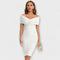 Mini vestido elegante feminino