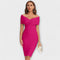 Mini vestido elegante feminino