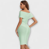 Mini vestido elegante feminino