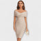 Mini vestido elegante feminino