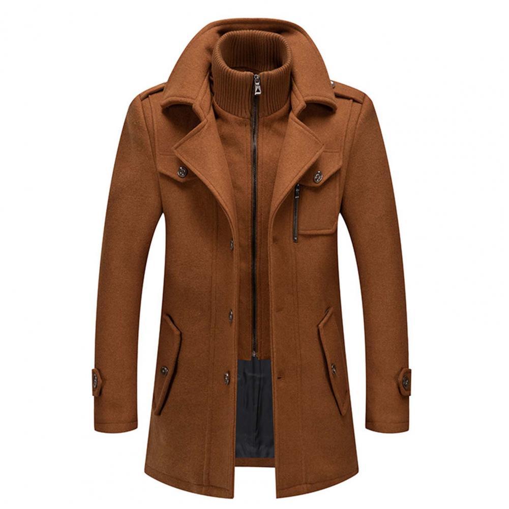 Casaco clássico outono inverno masculino